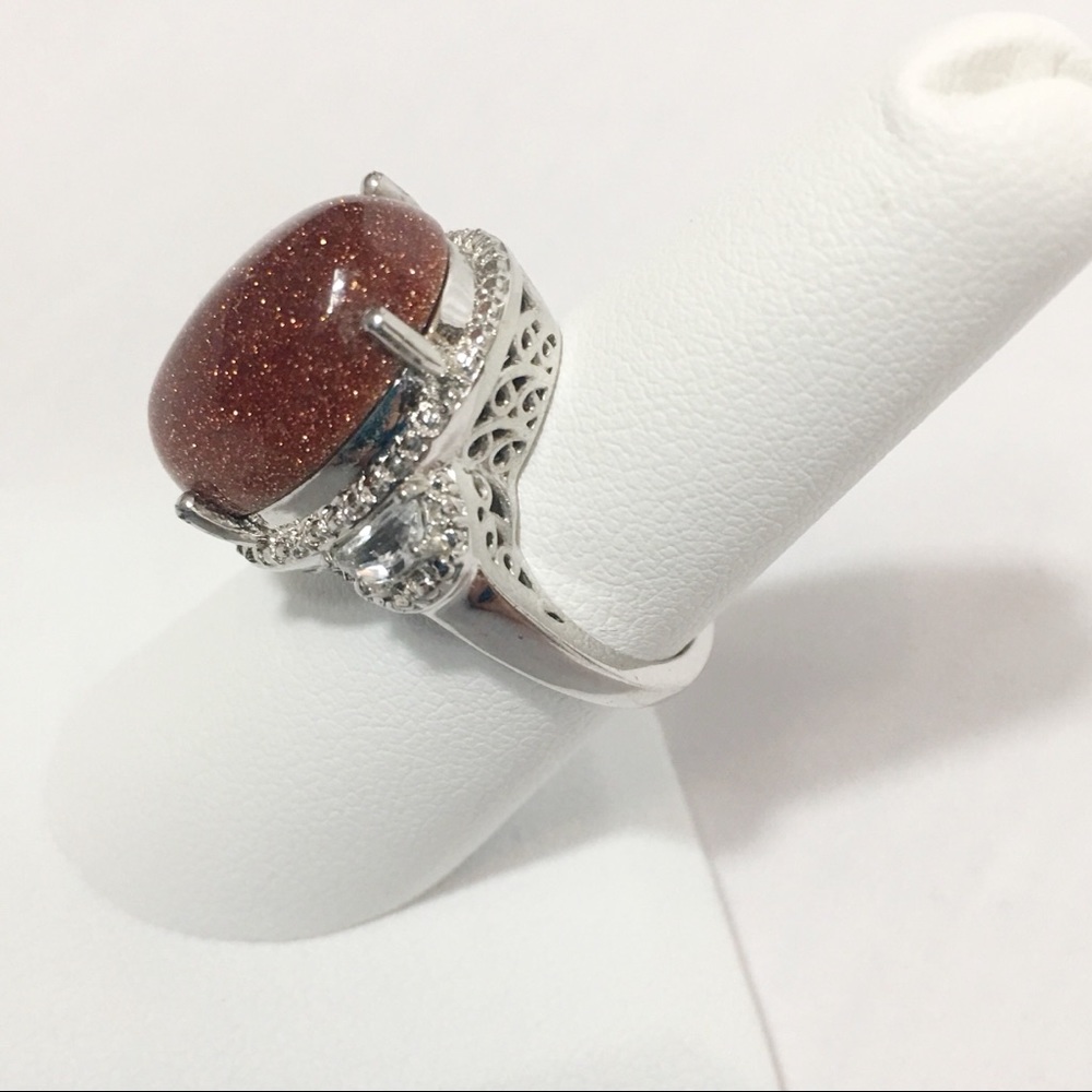 GOLDSTONE GALAXY RING - Picture 3 of 6